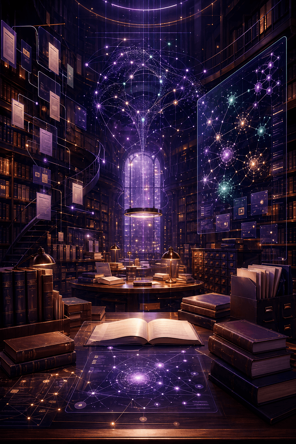Biblioteca academica asistida por inteligencia artificial